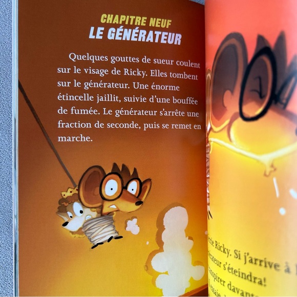 FRENCH ~ Set of 2 ~ Ricky Ricotta et son Robot Geant ~ #7 & #9 - Picture 6 of 8